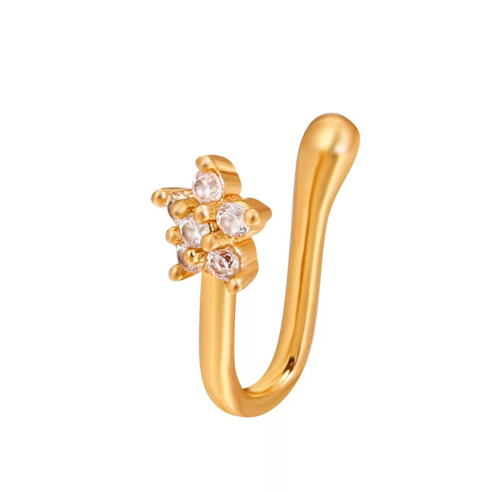 Superstar Gold Nose Cuff