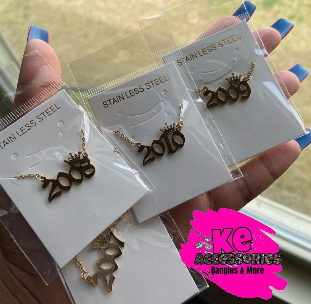 Year necklaces