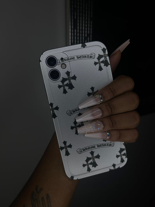 Metallic Silver Case