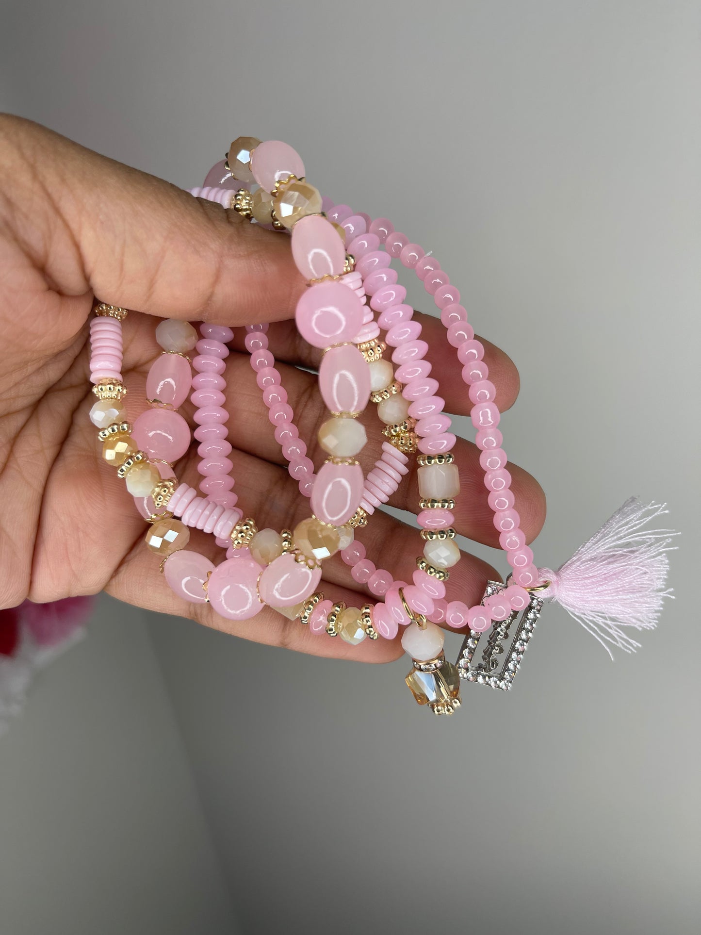 Pink Tassel