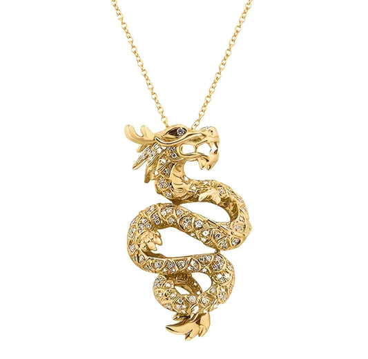 Dragon babe necklace