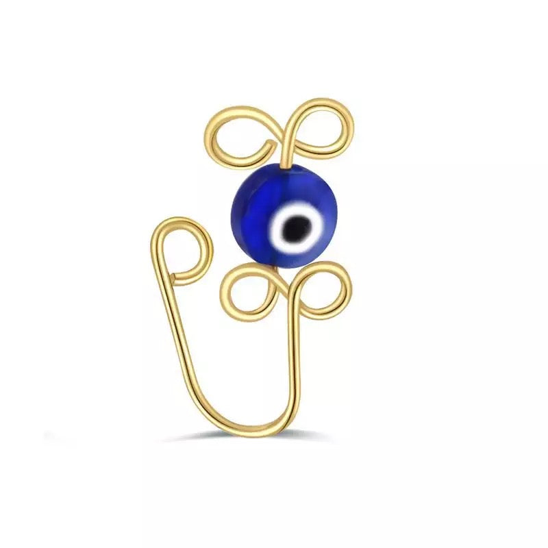 Evil Eye 2 Nose Cuff