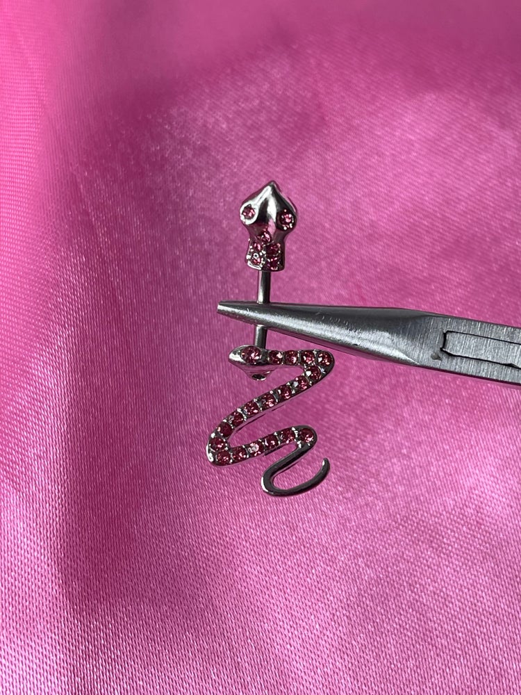 Snake Eyes belly ring